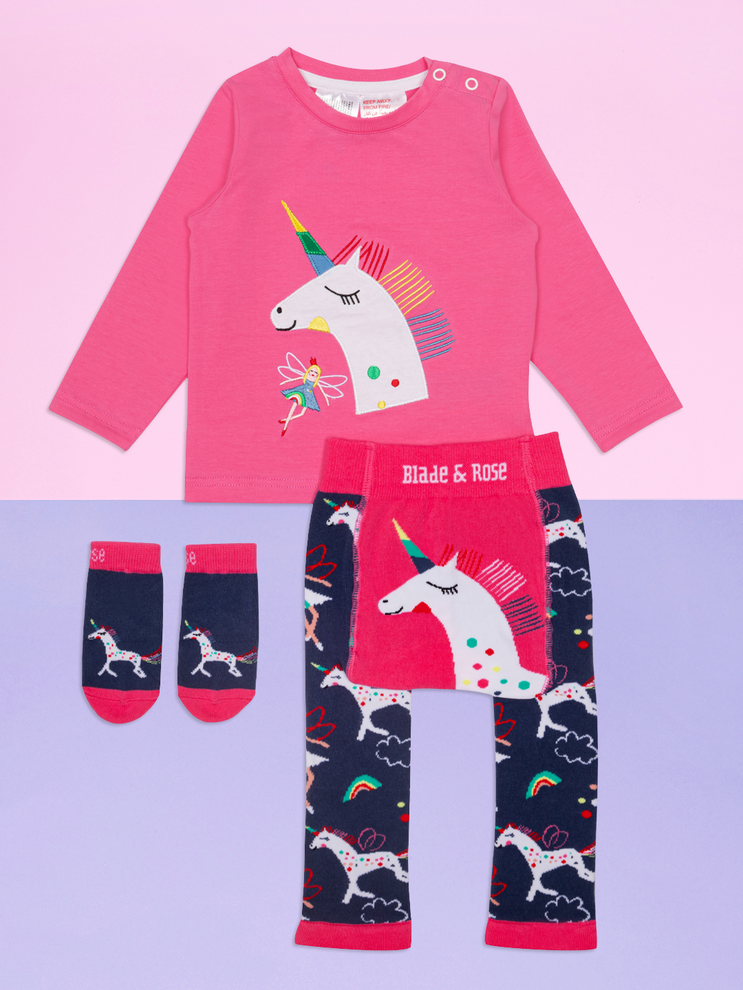 Unicorn Knitted Leggings