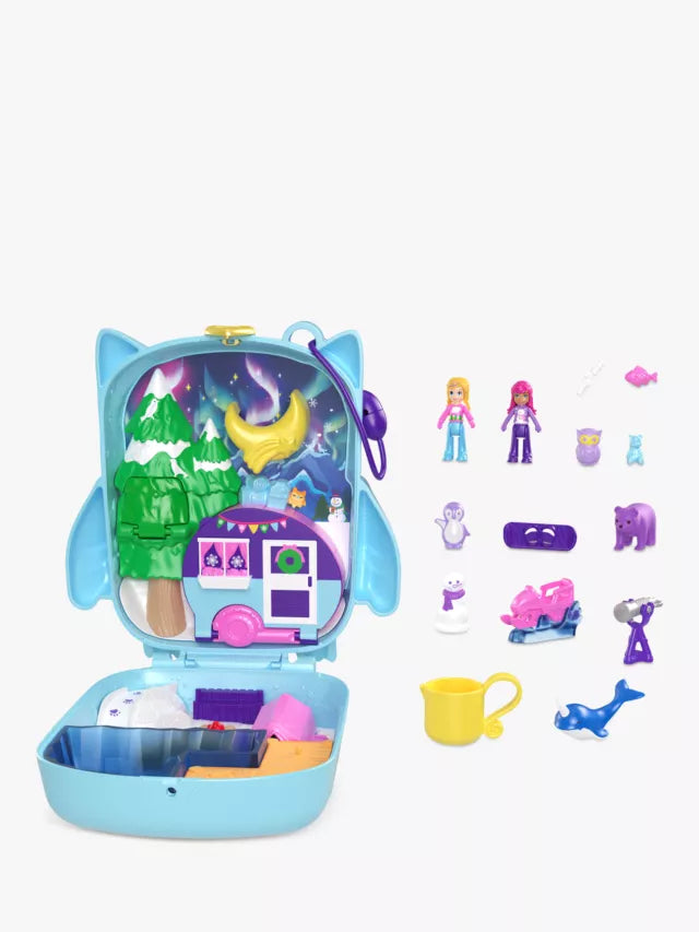 Polly Pocket Snowy Owl Party Sleepover