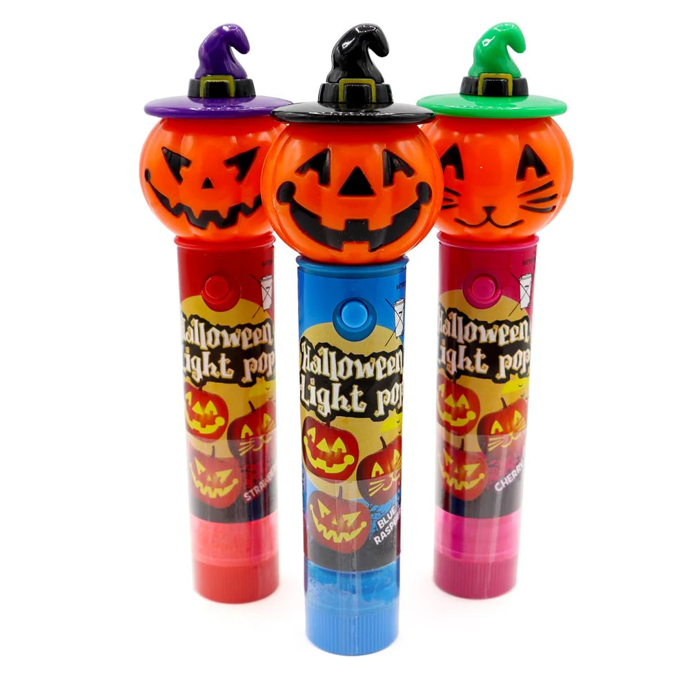 Pumpkin Light Pop Lollies