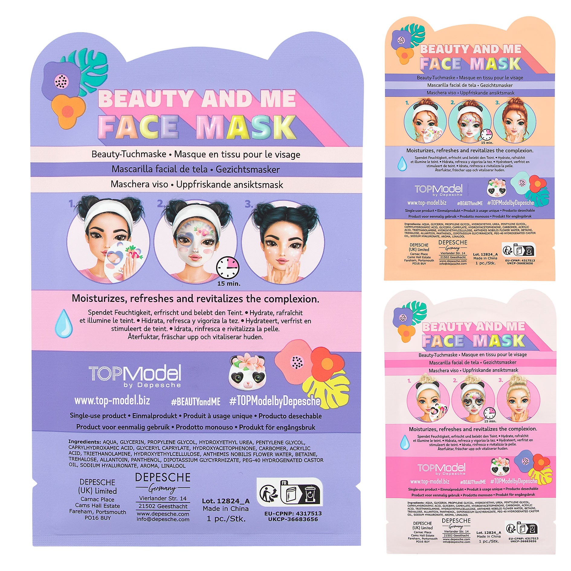 TOP Model Beauty Face Masks