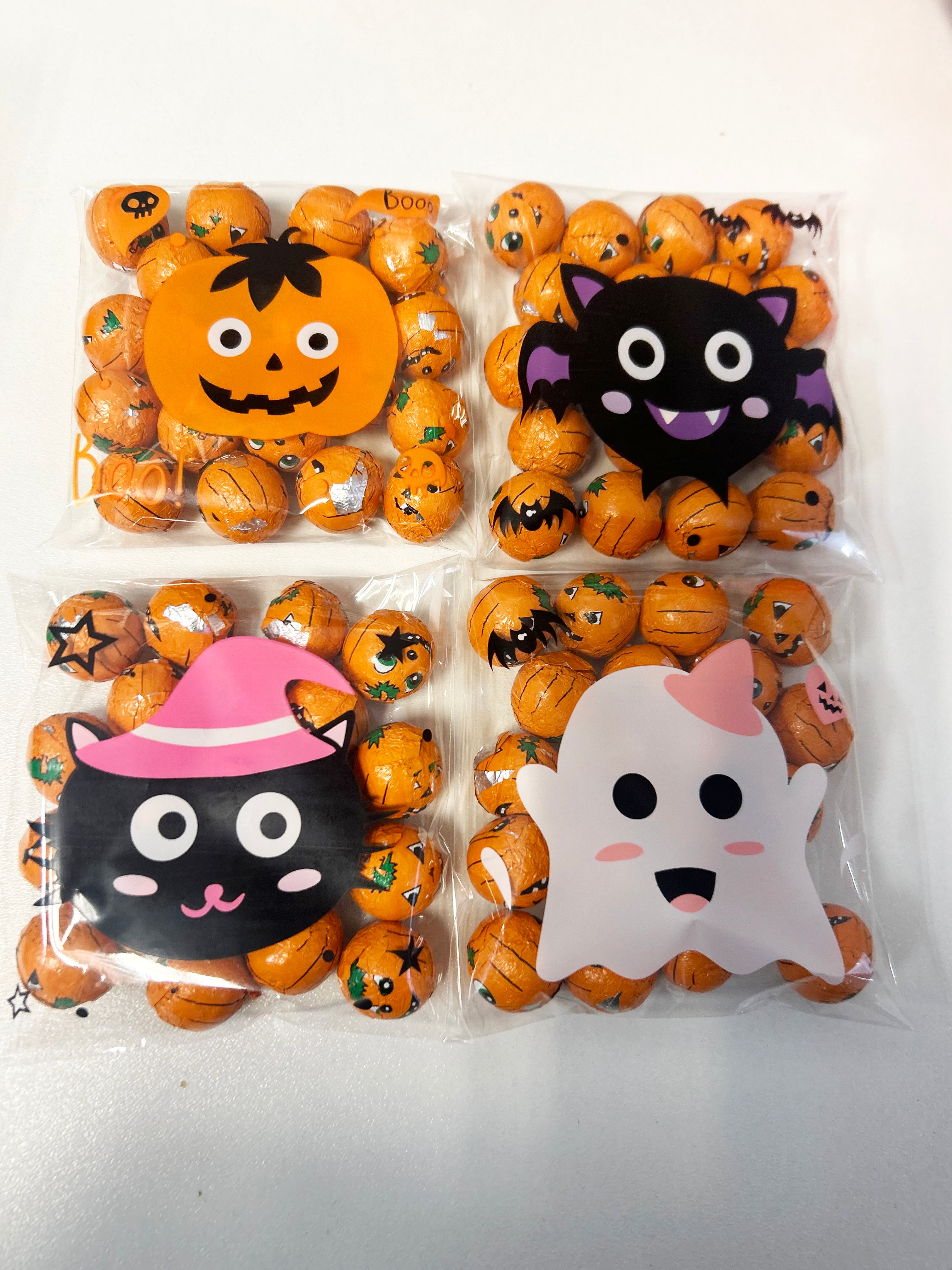 Halloween Chocolate Pumpkins