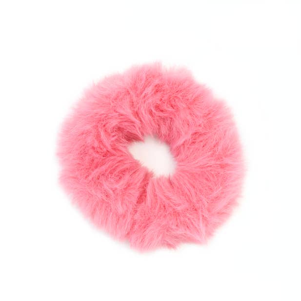 Faux Fur Scrunchie