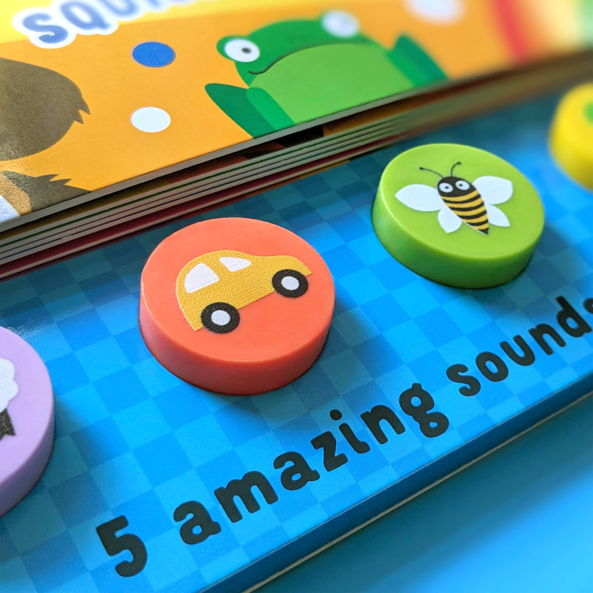 My First Words Squishy Press and Play Sound Book