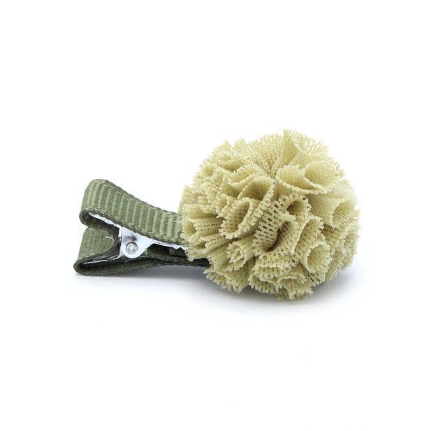 Pom Pom Hair Clip