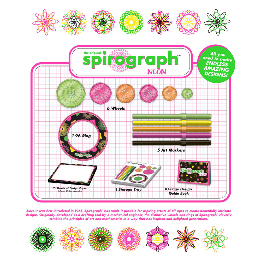 Spirograph Neon