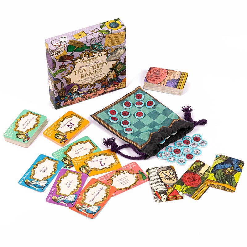 Mad Hatter's Tea Party Games Set