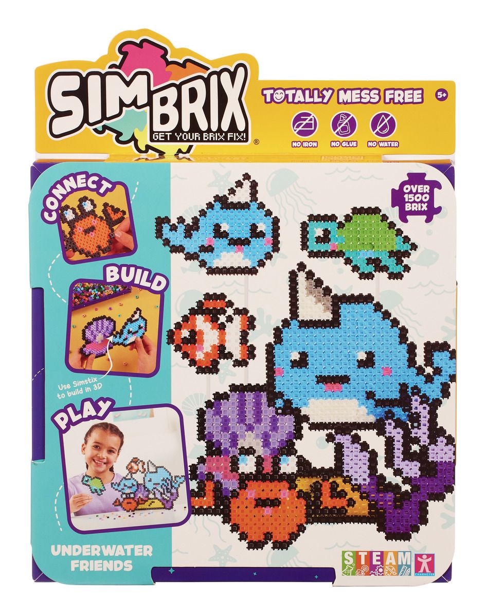 Sim Brix Underwater Friends 1500 Brix