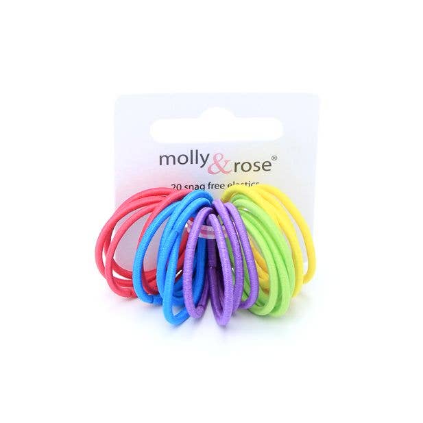 Snag Free Mini Elastic Hair Bobbles