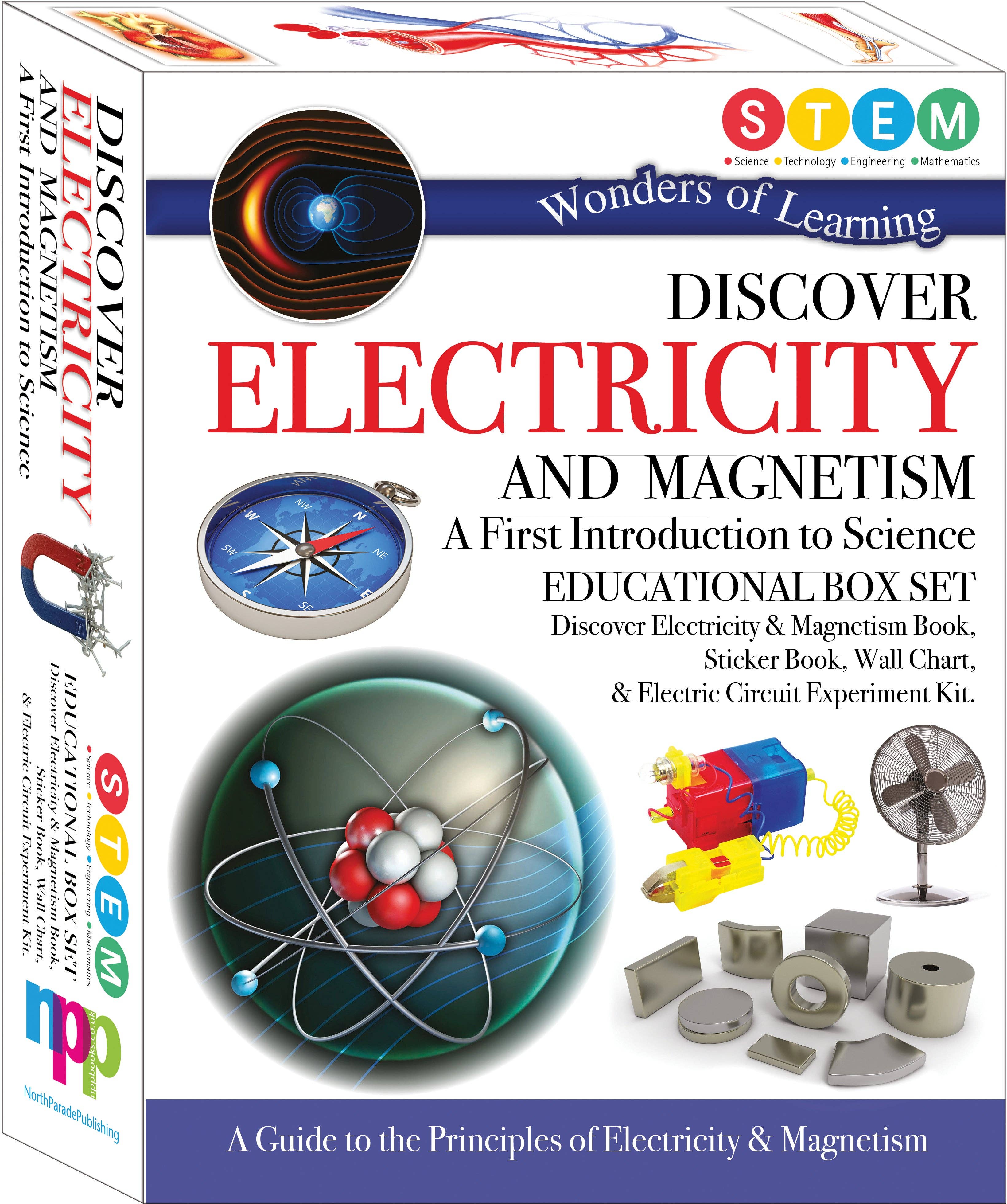 Discover Electricity & Magnetism Educational Box Set - Children's STEM Learning