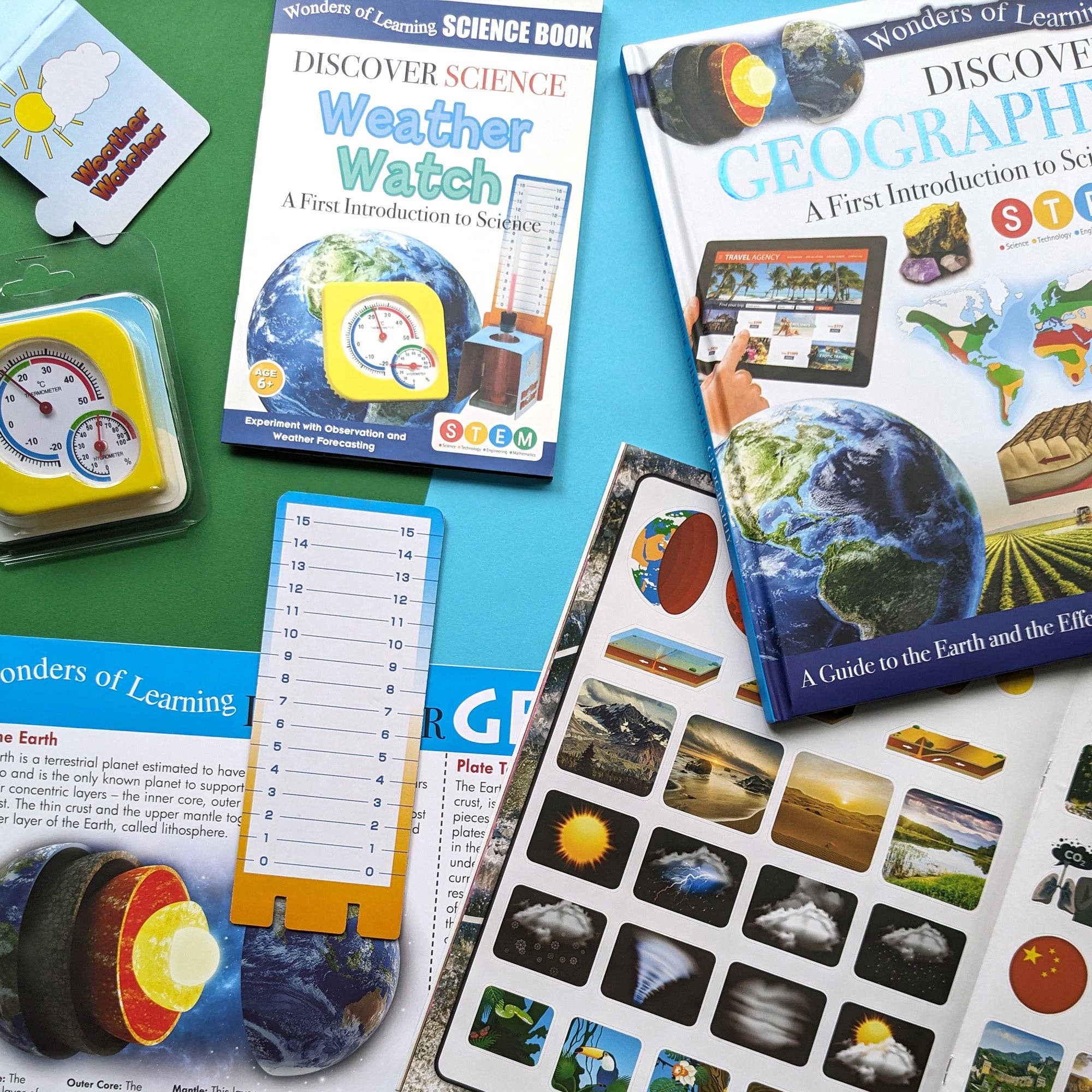 Discover Geography Educational Box Set - Children's STEM Learning