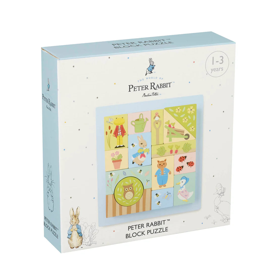 Peter Rabbit Wooden Blocks Puzzle