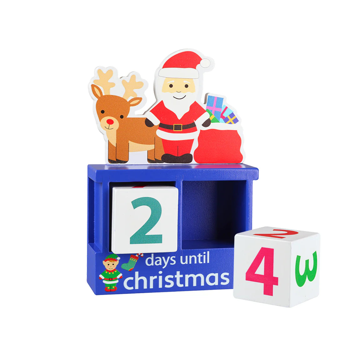 Countdown to Christmas Advent Calendar Blocks