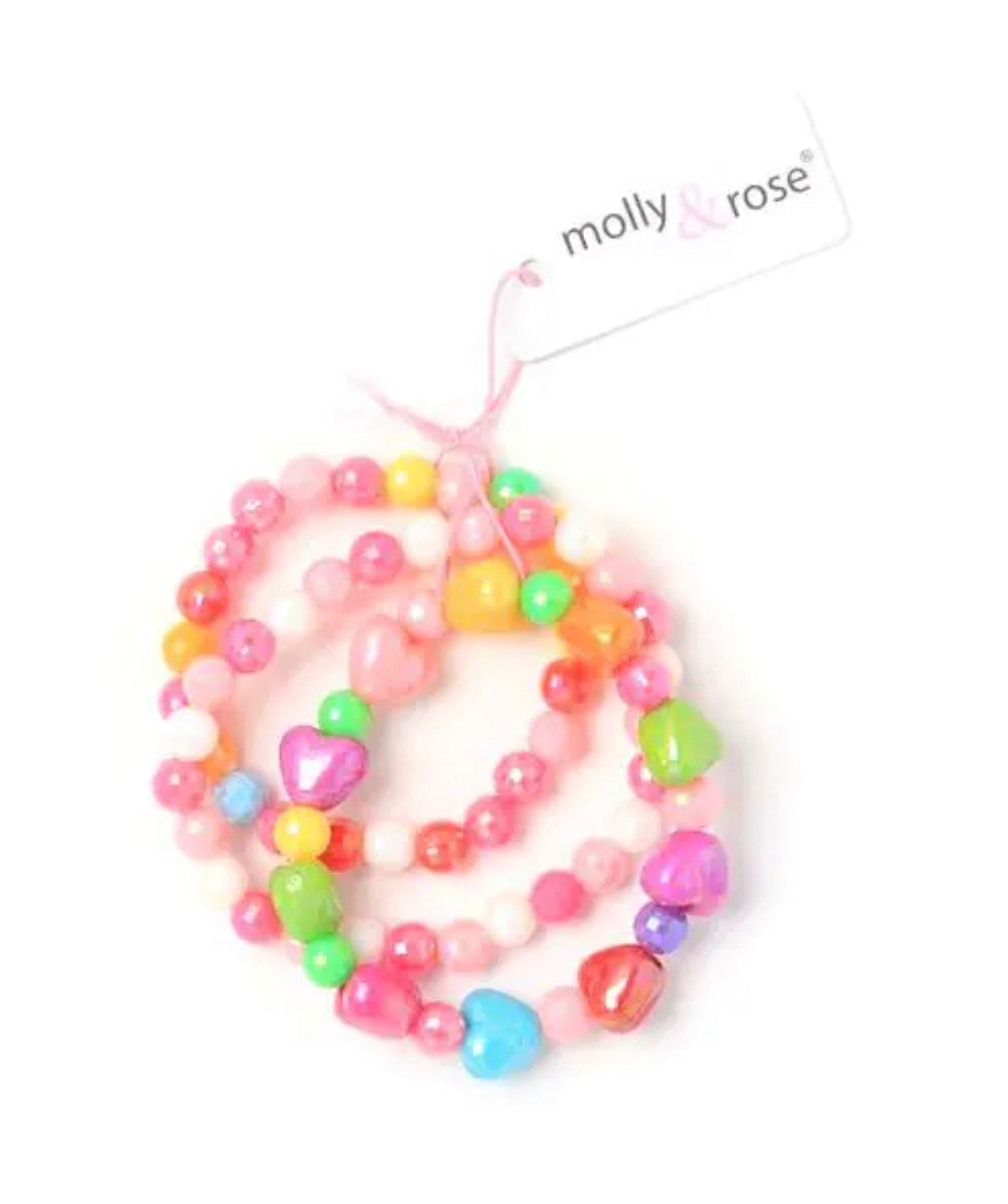 Colourful Bead Bracelet Trio