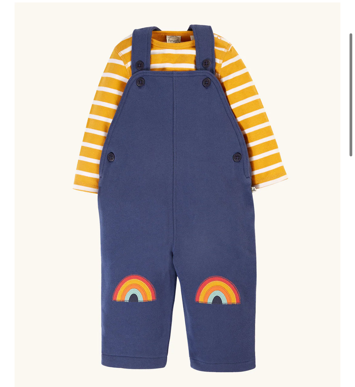 Frugi Rae Dungarees Outfit