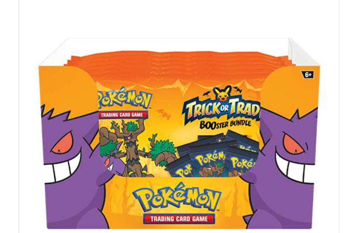 Pokémon Trick or Trade BOOster Trading Cards