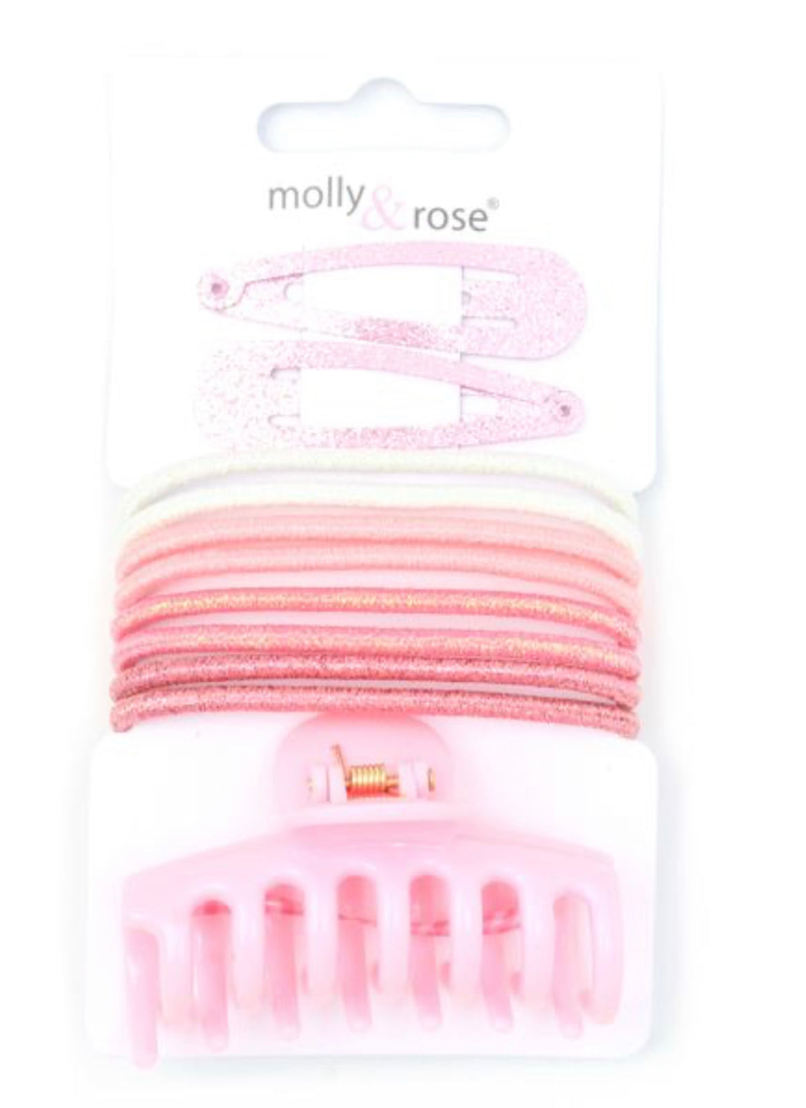 Hair Clips, Bulldog and Bobbles Set