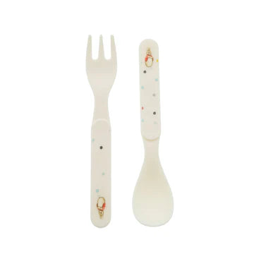 Flopsy Rabbit Fork and Spoon Set