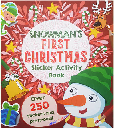 Snowman’s First Christmas Sticker Activity Book