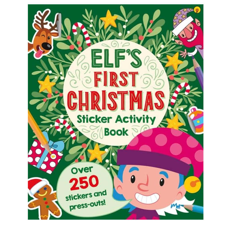 Elf’s First Christmas Sticker Activity Book