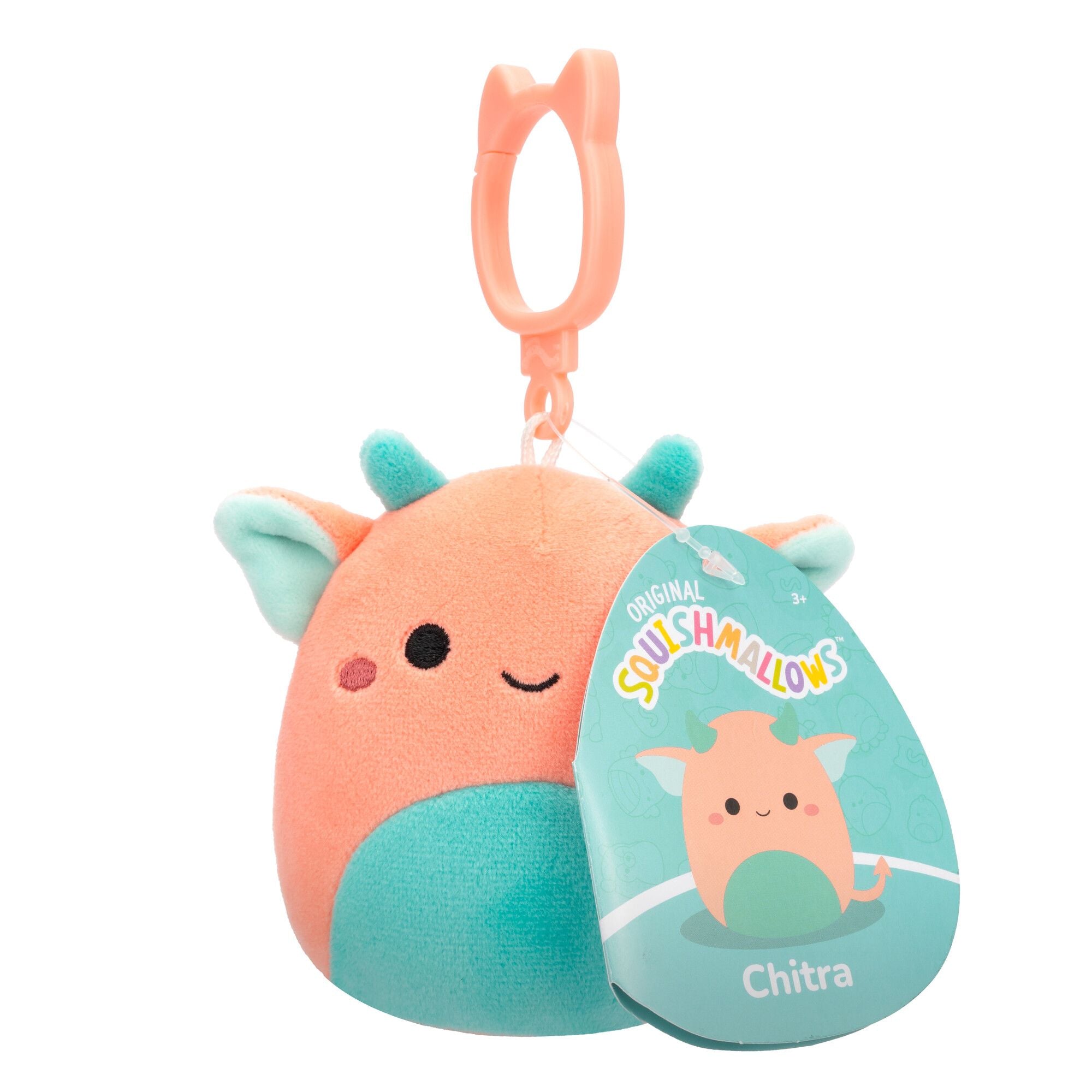 Squishmallows 3.5" Mini Clip-Ons Keychains