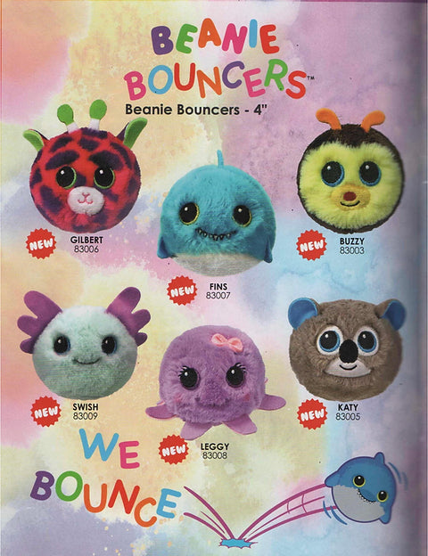 TY Furry Beanie Bouncing Balls