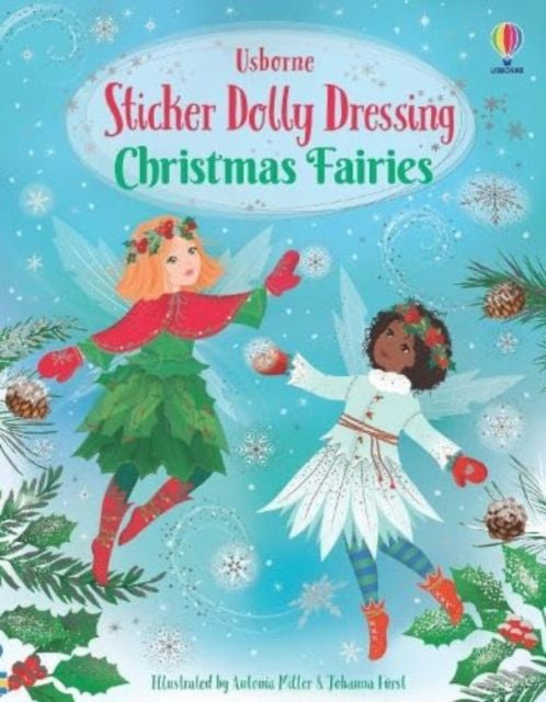 Sticker Dolly Dressing -  Christmas Fairies