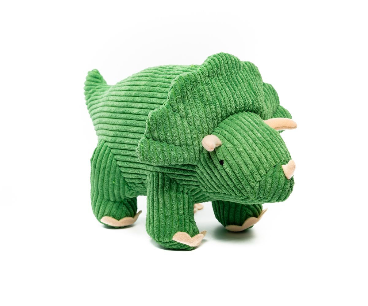 Best Years - Corduroy Medium Green Triceratops