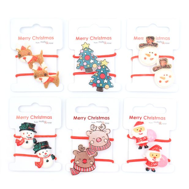 Molly & Rose Christmas Hair Bobbles