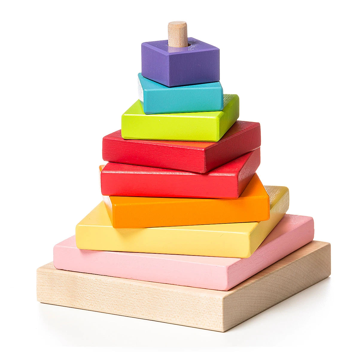 Wooden Stacking Pyramid