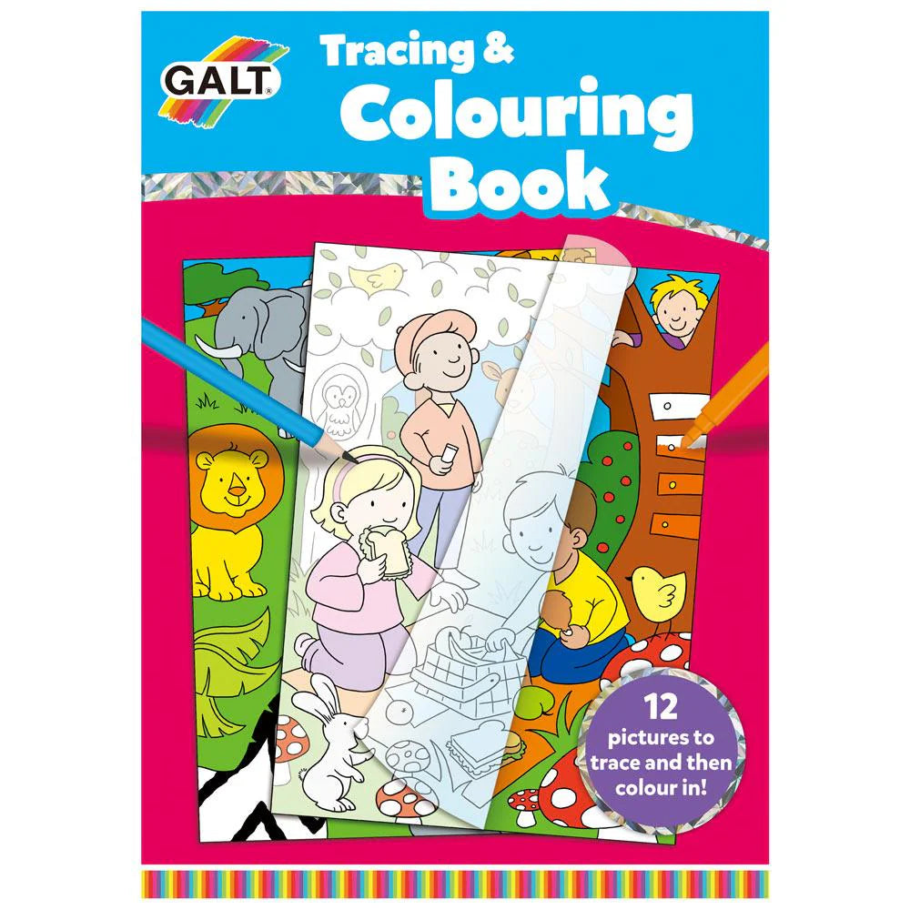 Tracing and Colouring Book