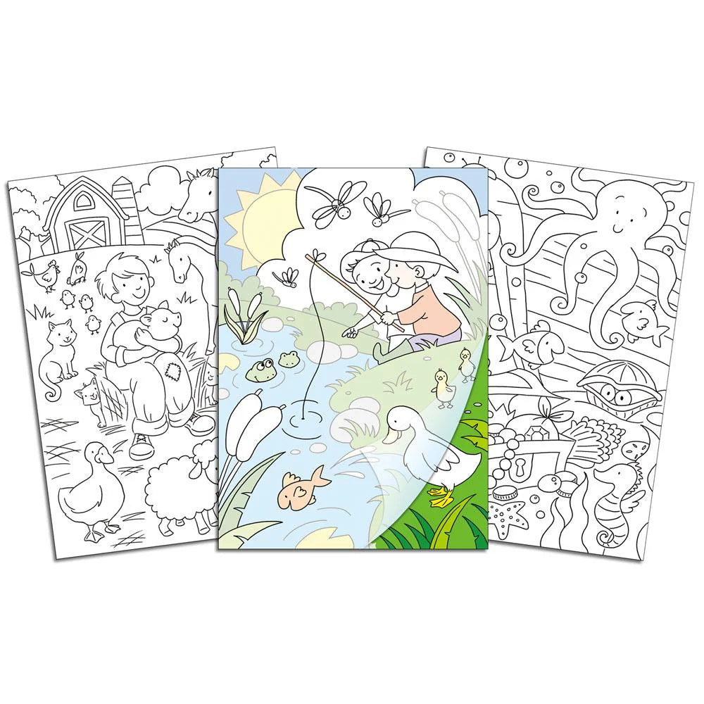 Tracing and Colouring Book