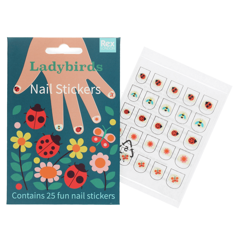 Ladybird Nail Stickers