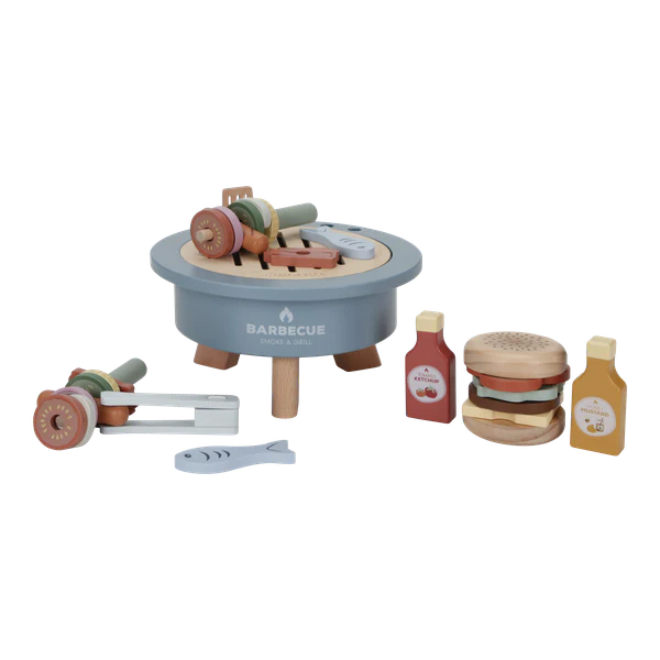 Little Dutch - Wooden BBQ Set