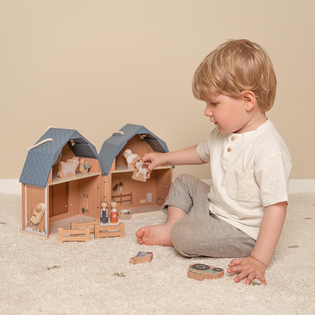 Little Dutch - Wooden Farm Play House