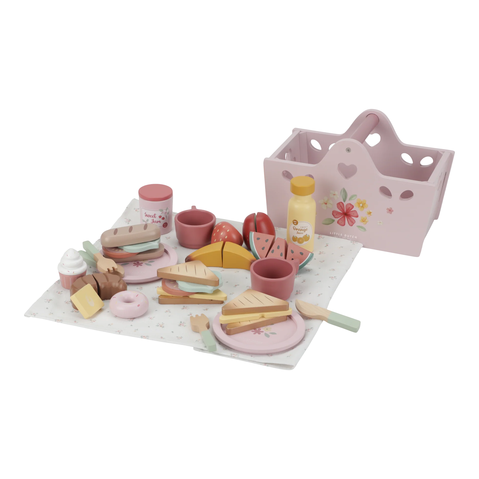 Little Dutch - Wooden Picnic Set