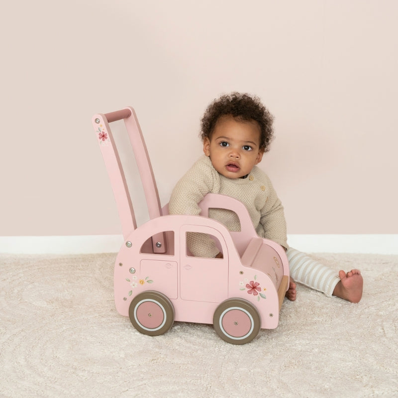 Little Dutch - Vintage Pink Car Walker