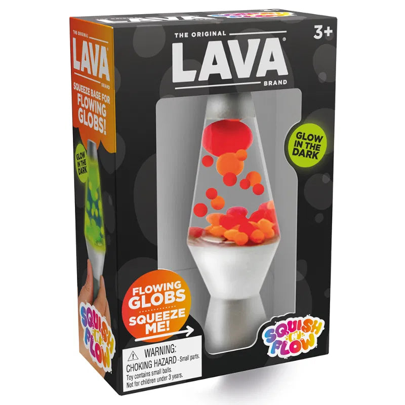 Lava Lamp Glow in the Dark Squishy