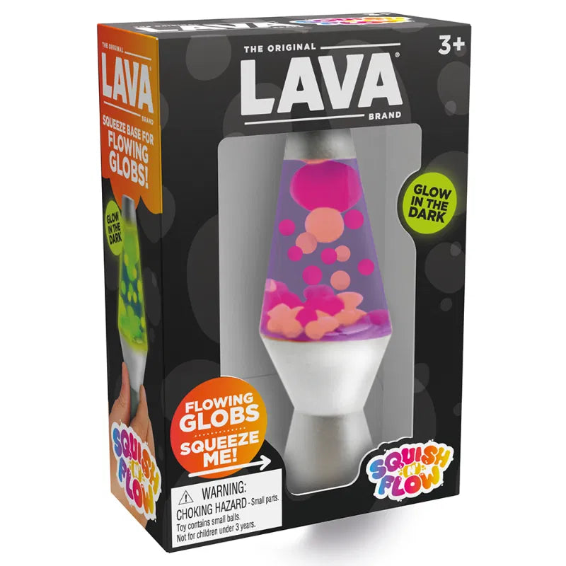 Lava Lamp Glow in the Dark Squishy