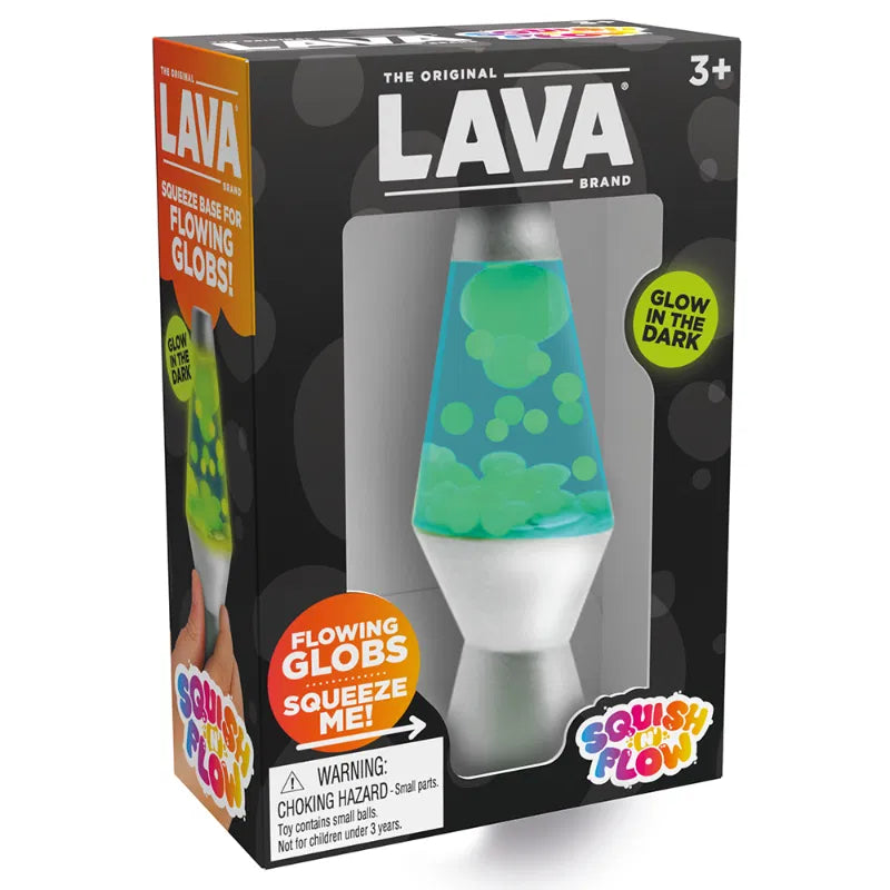 Lava Lamp Glow in the Dark Squishy