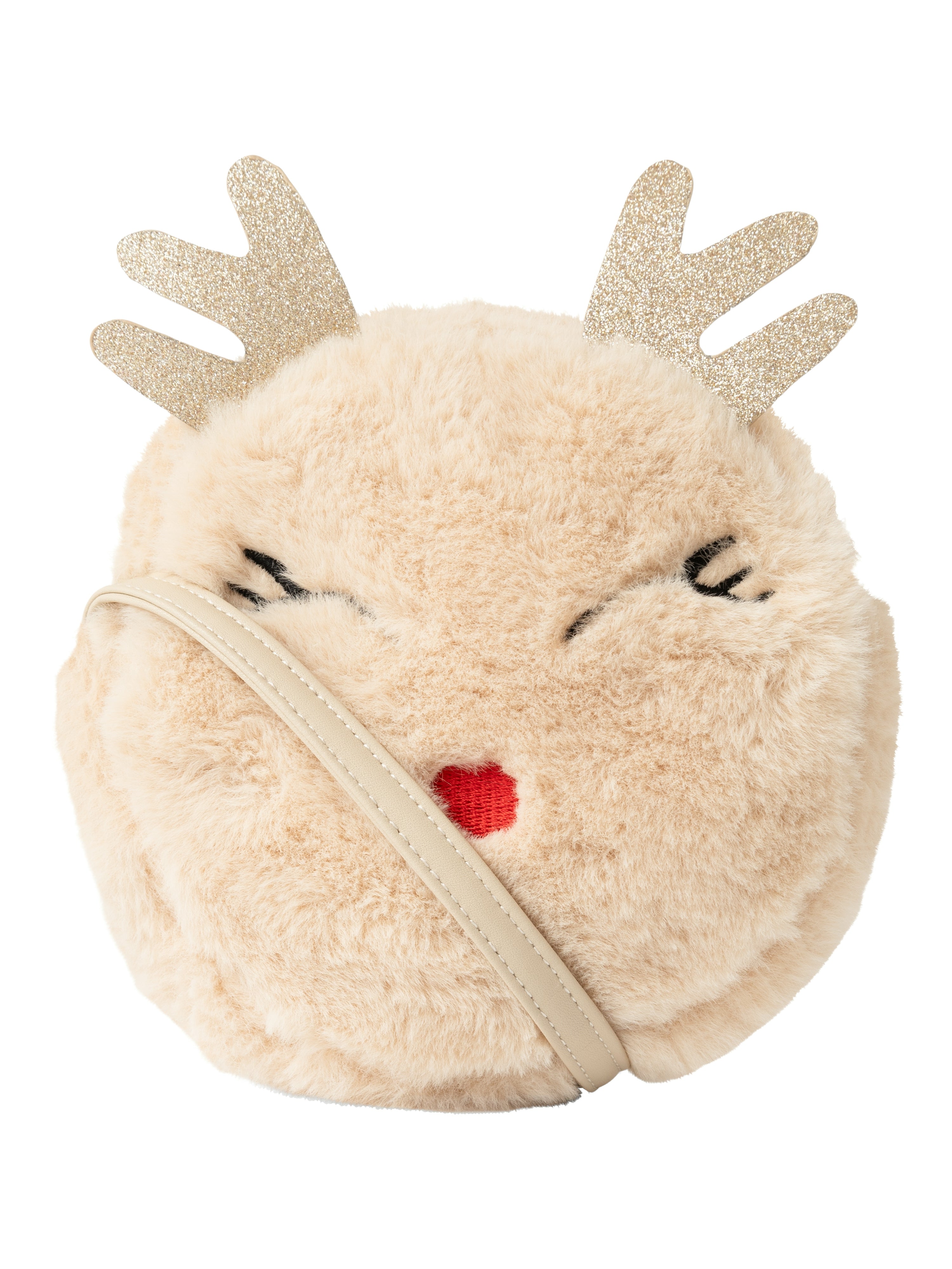 Fluffy Reindeer Crossbody Bag