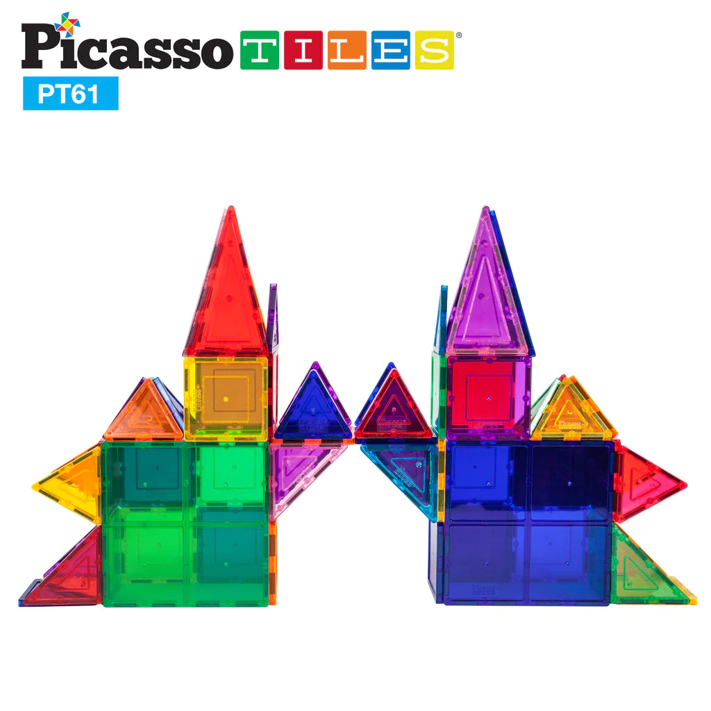 Picasso 61 Piece Magnetic Tiles