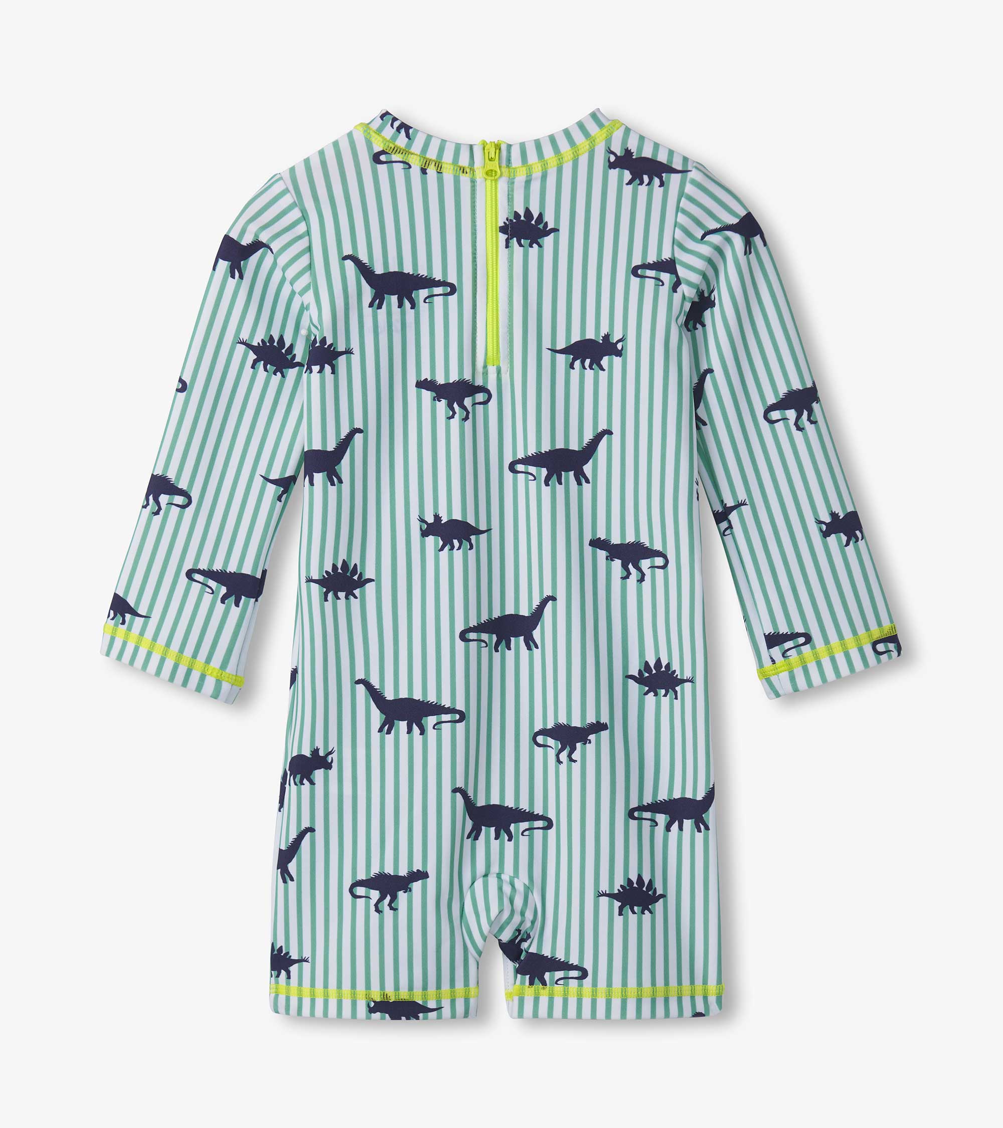 Hatley Dinosaur One-Piece Rashguard Swimsuit