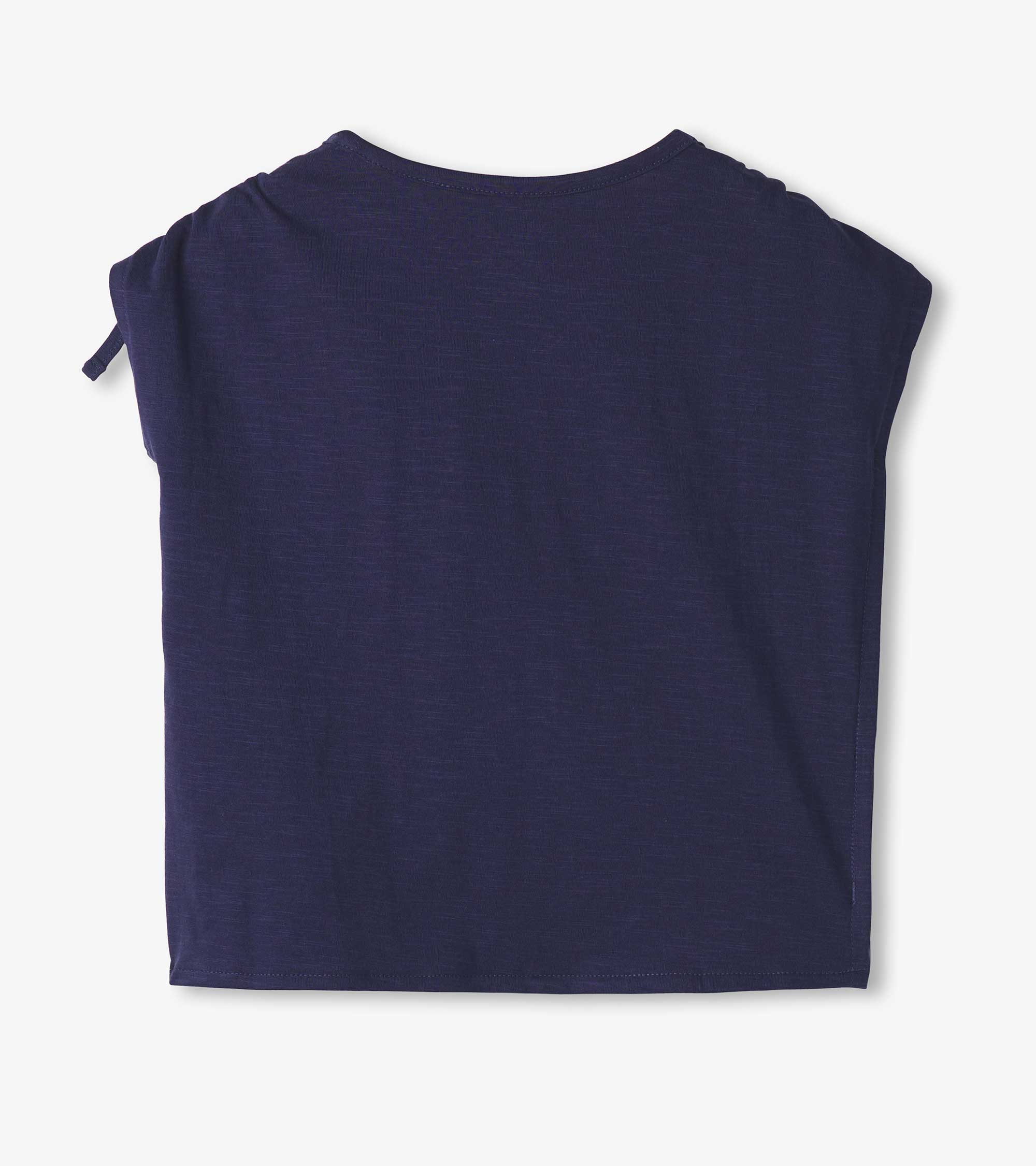 Hatley Navy Cotton Popcorn T-Shirt