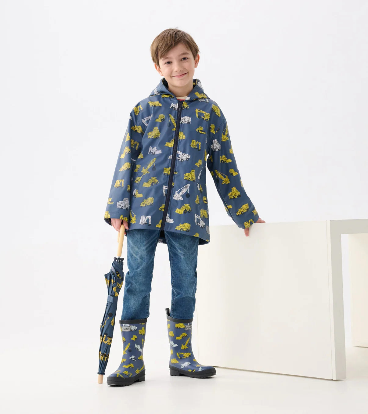 Hatley Construction Zip-Up Raincoat