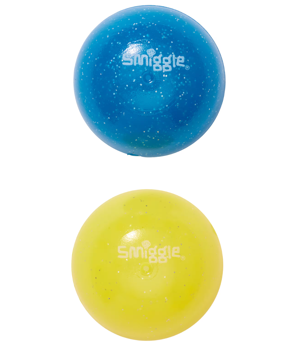 Smiggle Glow In The Dark Pop Balls - Blue