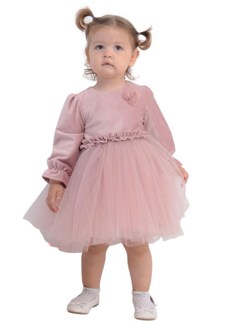 Dusky Pink Party Dress