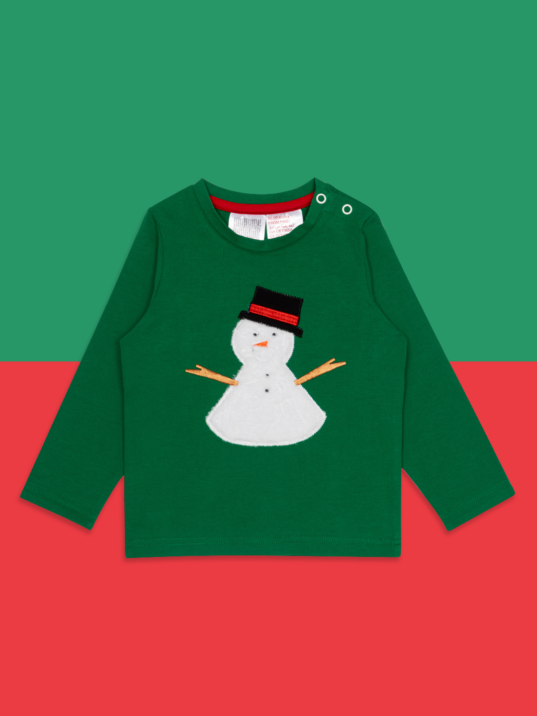 Blade & Rose Snowman Long Sleeved Top