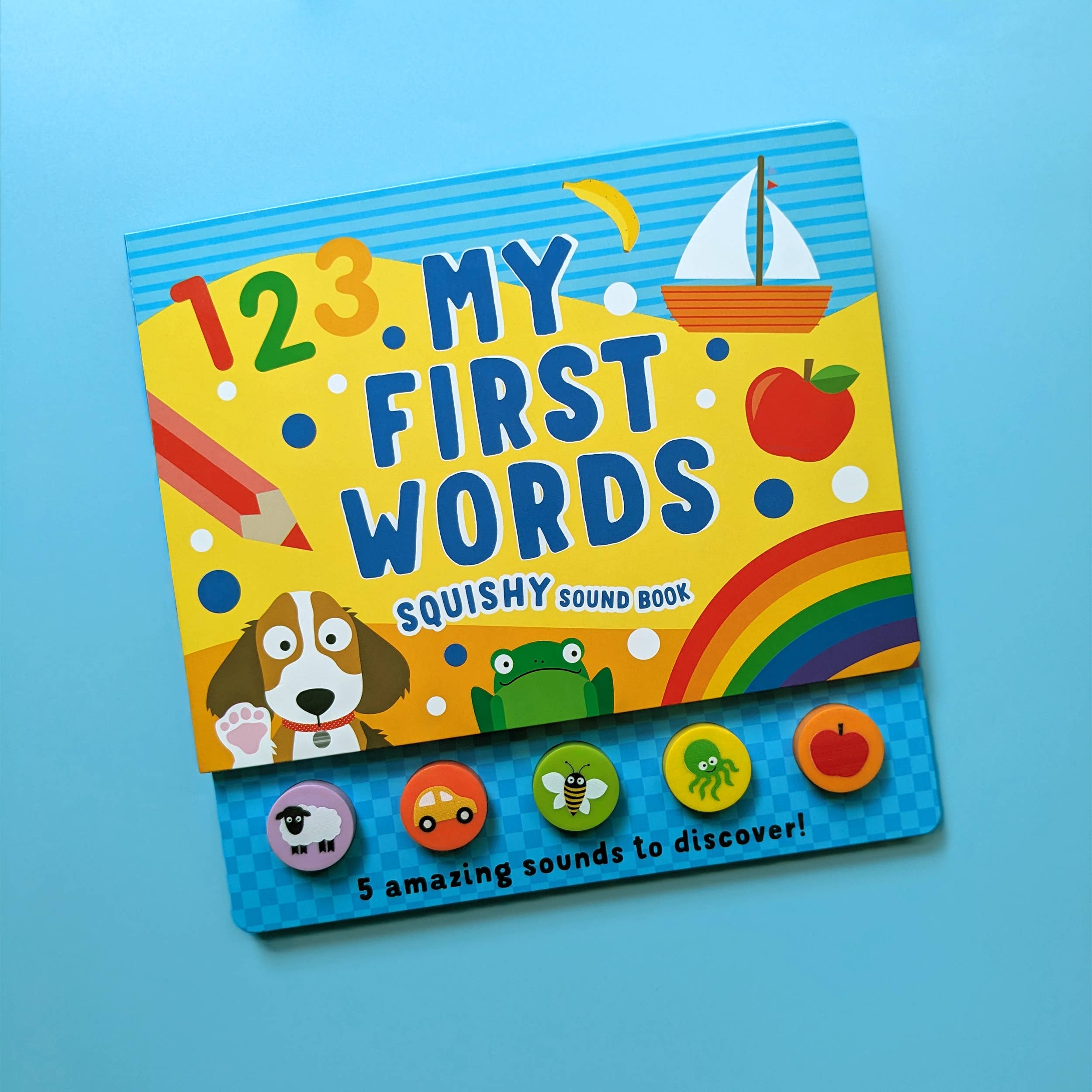 My First Words Squishy Press and Play Sound Book