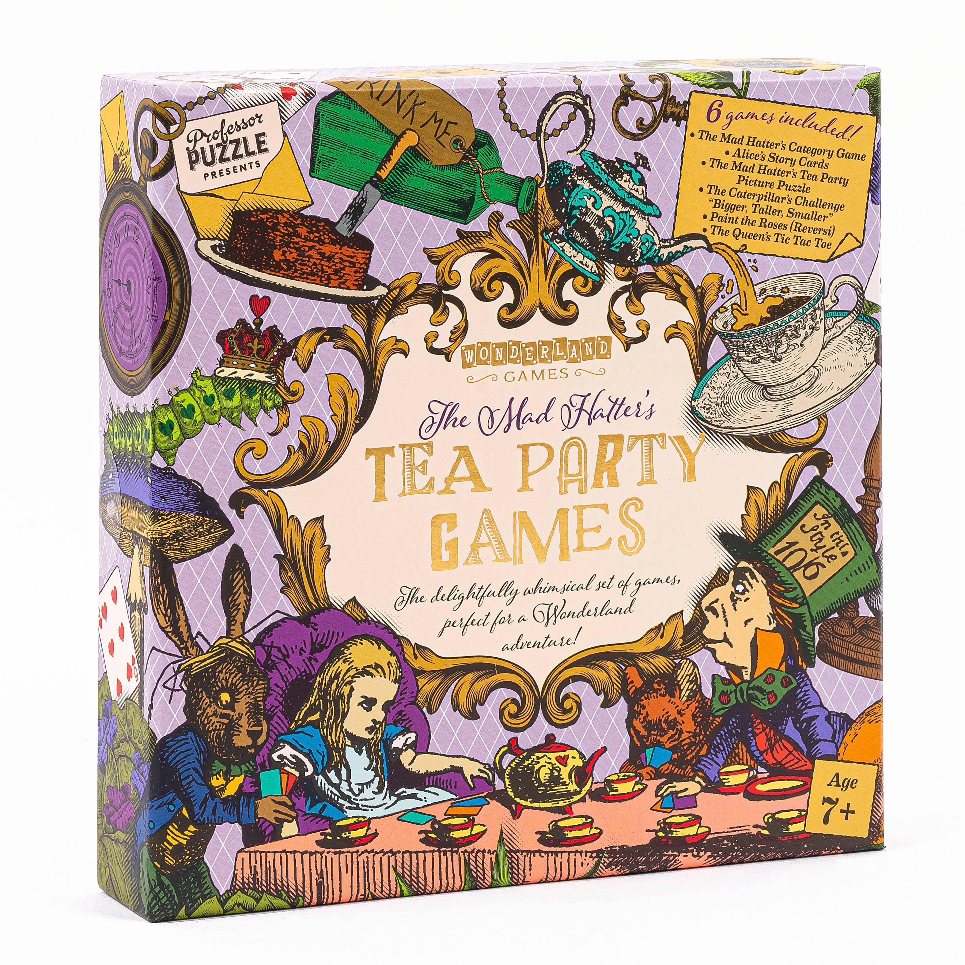 Mad Hatter's Tea Party Games Set