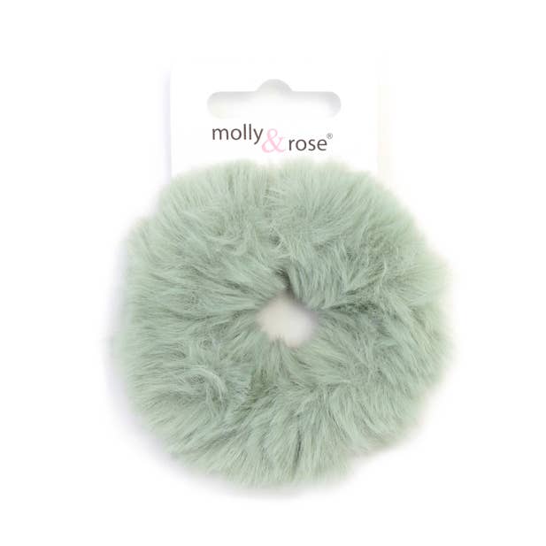 Faux Fur Scrunchie